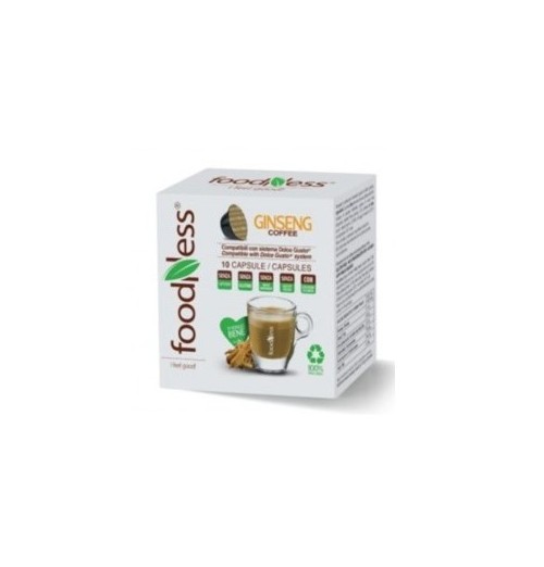 Capsule Compatibili FOODNESS Nescafé Dolce Gusto GINSENG CLASSICO Free  Senza Additivi 10pz - Casa del Caffè